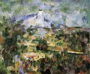 La Montagne Sainte-Victoire vue des Lauves Paul Cezanne